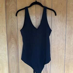 Abercrombie & Fitch Black Soft Collection bodysuit